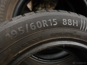 zimne pneumatiky 195/60 R15 8mm - 3