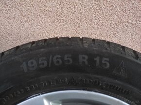 Elektróny + zimné pneumatiky 195 / 65 r15 - 3