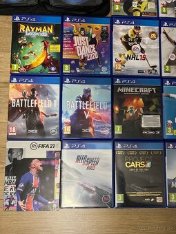 Predám hry a príslušenstvo na PS 4 - FIFA, NFS, Battlefield… - 3