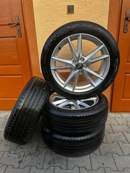 5x112 R18 7J ET45 Originál + 215/50 R18 Continental (2023) - 3