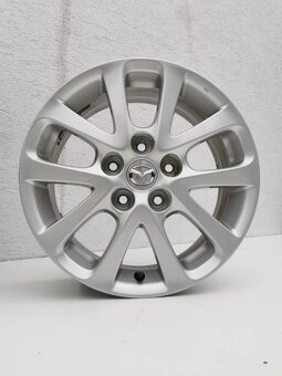 Mazda 3, 5 originál alu disky 5x114,3 R16 ET52,5 - 3