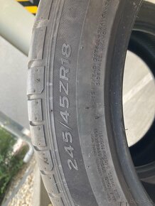 2ks Letné pneumatiky Hankook R18 245/45 - 3