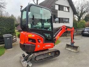 Minibagr KUBOTA KX016-4, 1,65t, roz. pásy, 1500mth - 3