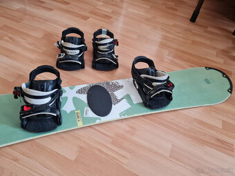 Snowboard BLACKHOLE Escape, dĺžka 155 cm (handmade) - 3