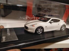 Nissan 370z 1:43 model auta Hpi autoart - 3