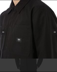Pánska bunda VANS Drill Chore Coat Black - 3
