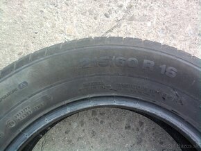 Predam letne pneu 215/60 R16 continental - 3