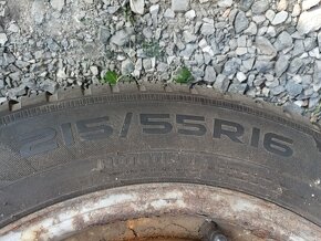 215/55 R16, zimné 2ks - 3