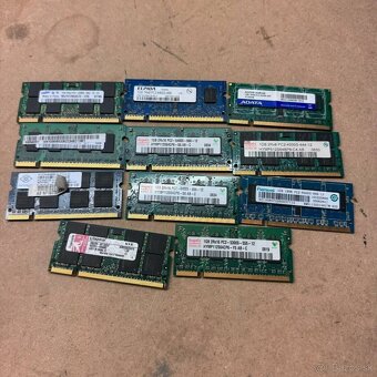 Predám ram pamäte do notebookov SODIMM DDR2 s kapacitou 1GB - 3