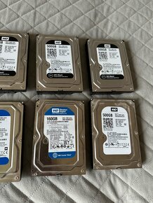 HDD WD 1TB, 500GB 3.5” - 3