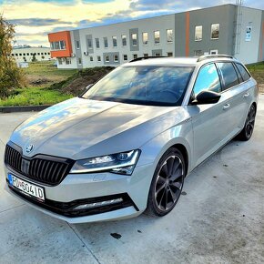 Škoda Superb Combi 2,0 TDI Sportline 190k LED Matrix - 3