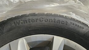 215/55 R17 ORIGINAL VW OBUTÉ DISKY + PNEU ZIMNÉ - 3