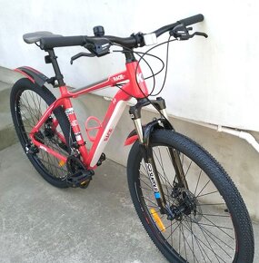 Odprúžený horský bicykel 17,5 ALU rám 27,5 kolesá 3x7Shimano - 3