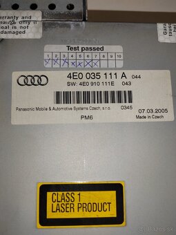 CD menič Audi A6 C6 4E0035111A - 3