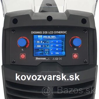 Zváraccí set DIGIMIG 205 LCD SYNERGIC - 3