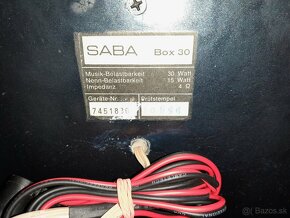 Vintage SABA box 30 - 3