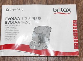 Detská autosedačka Britax romer Evolva 1-2-3 9-36kg - 3