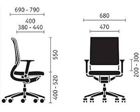 Kancelárska stolička SEDUS limitovaná edícia - 3