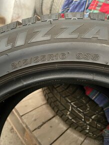 Bridgestone zimné pneu 215/55 r16 93s m+s vločka - 3