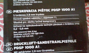 Pieskovacia pistol - 3