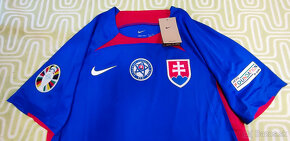 Futbalový dres Slovensko - ME 2024 - modrý veľ.M - 3