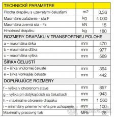 Hydraulický drapák ESSEL Grab EG36 - 3