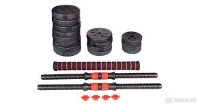 Set nakladacie činky 40 kg - 3