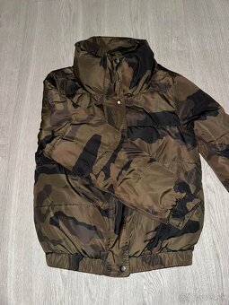 Zara khaki camouflage stylova bunda-bombera - 3