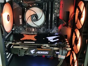 Herný PC /RTX 2060 Aorus, Ryzen 5 3600 4.2GHz, NVMe SSD/ - 3