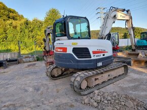 Bager Bobcat E80, 8,5t - 3