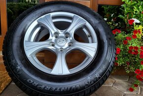 alu R16 5x114,3 orig. Hyundai + Kia, senzory, zimné 215/70 - 3