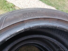 SADA LETNYCH PNEUMATIK ZANOVNE  215/45R18 GOODYEAR - 3