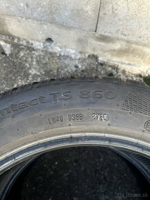 Predam 2ks zimne pneu 225/50r17 Continental - 3