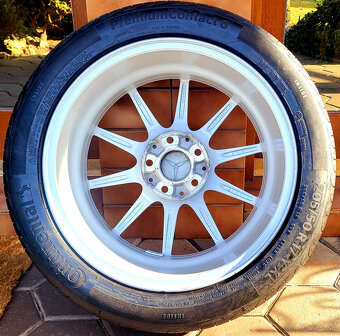 alu R17 5x112 orig. Mercedes B + A + VW Golf, pneu 205/50 - 3