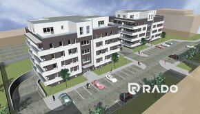 RADO | REZIDENCIA ZÁMOSTIE, 2 izbový byt s balkónom (D32), T - 3