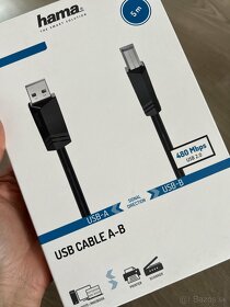 Hama USB kabel A-B - 3