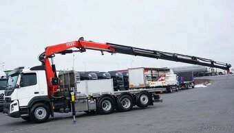 9060 - Volvo FMX 540 - 8x4 - Valník + HR-FASSI F295 – EURO 6 - 3