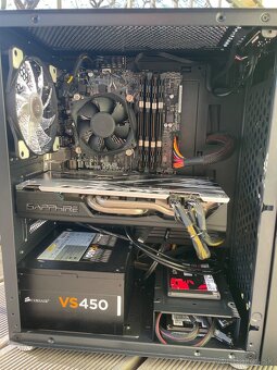 Predám HERNÝ PC - i5-6600, RX570, 16GB DDR4 RAM, SSD, Wi-Fi - 3