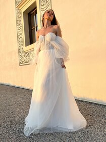 Svadobné šaty v štýle Boho - 3