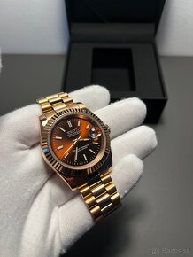 Seiko mod Datejust Chocolate - 3