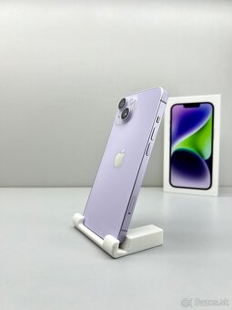 iPhone 14 PURPLE TOP STAV AKO NOVÝ ORIGINÁL - 3