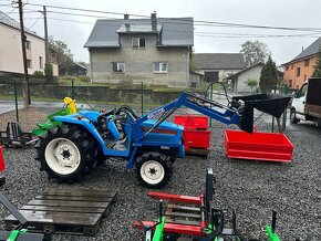 Traktor ISEKI TA317 + čelný nakladač s klapačkou - 3