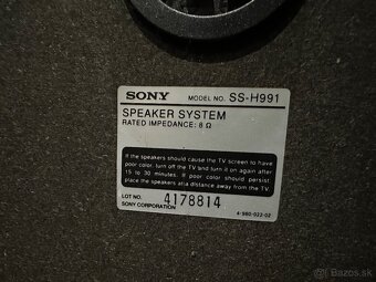 Reproduktory SONY SS 991 - 3