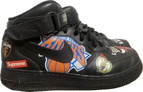 Nike x Supreme Air Force 1 Mid NBA leather high trainers - 3