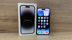 Apple iPhone 14 Pro 128 GB Space Black  Dobrý stav  Ešte v Z - 3