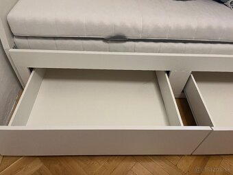 Postel ikea s matracmi v zaruke,povodna cena 578 eur - 3