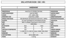 DELL LATITUDE E5430 8GB RAM/250GB SSD Business laptop - 3