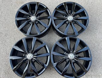 ORIGINAL VW GOLF 7 DISKY 5x112 R17 BLACK - 3