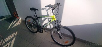 Predám horsky bicykel CTM axon zelený 26" kolesa.radenie 3x - 3