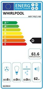 Digestor WHIRLPOOL AKR 749/1 NB znižujem cenu - 3